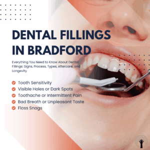 Dental Fillings in Bradford: Signs, Process, Types, Aftercare