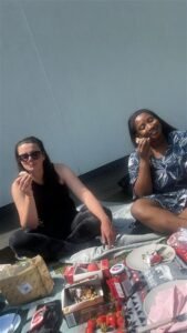 Sharing food, sunshine, and friendship – the same warmth we bring to every patient interaction.4