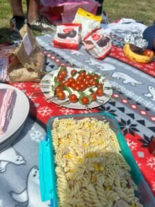 fresh strawberries and savoury pastries to colourful skewers of tomatoes, basil, and cheese, our team enjoyed a wonderful variety of treats3